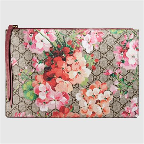 gucci blooms toiletry pouch|gucci blooms key pouch.